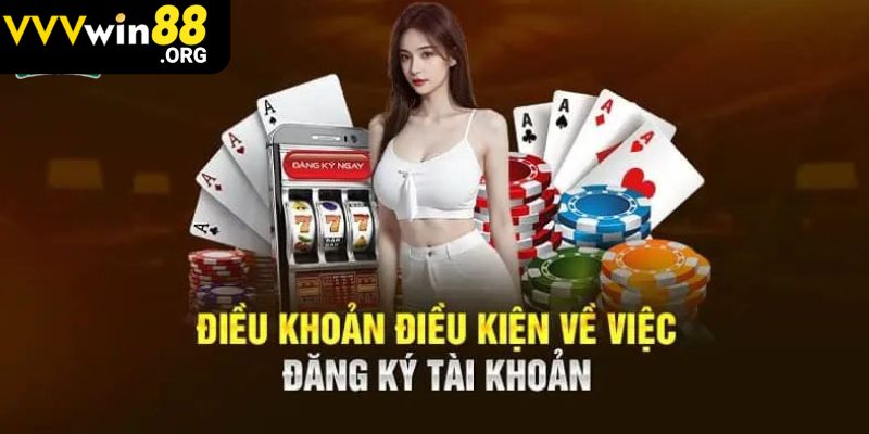 Điều kiện khi thực hiện đăng ký tài khoản